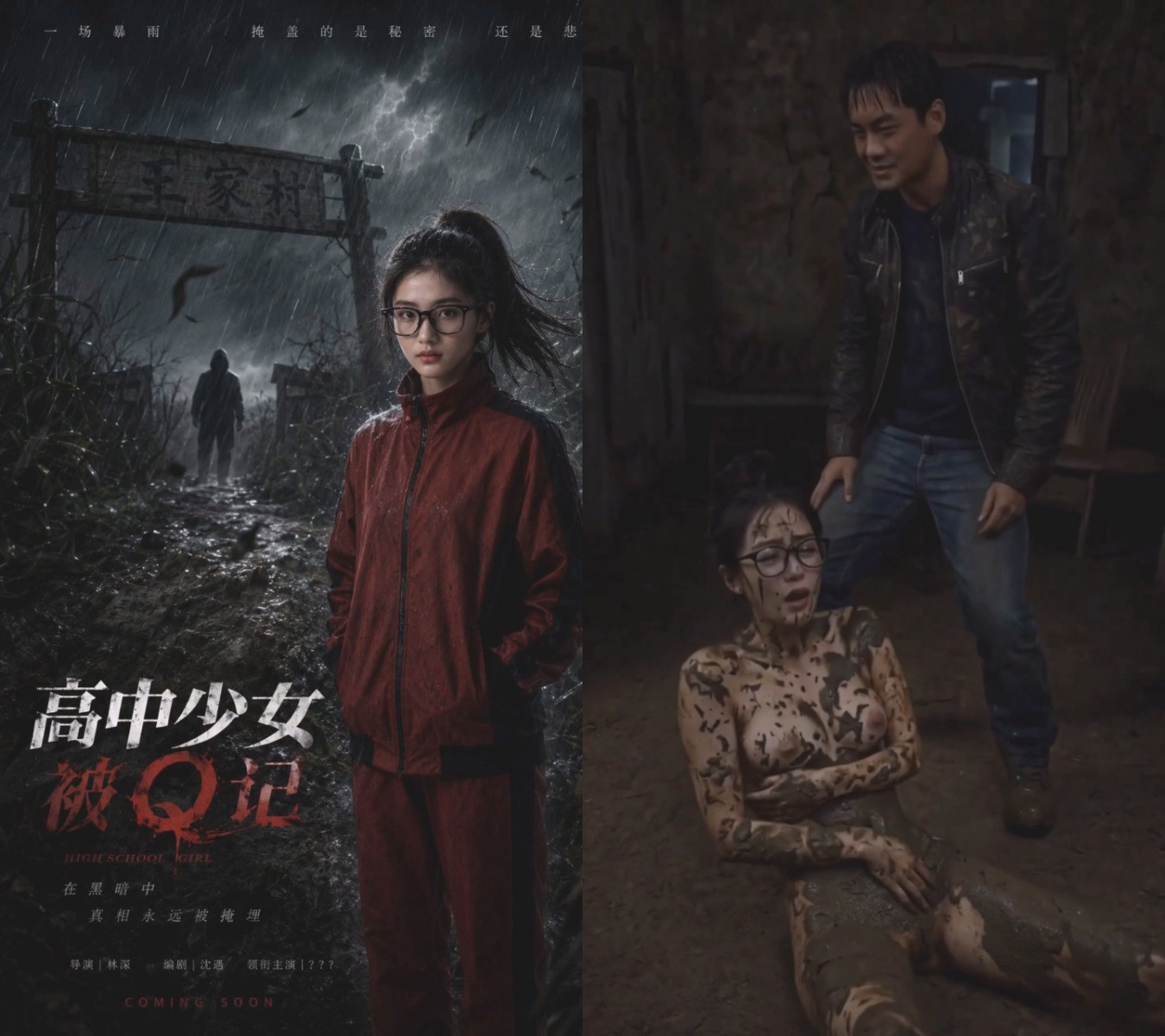 《高中少女被q记》