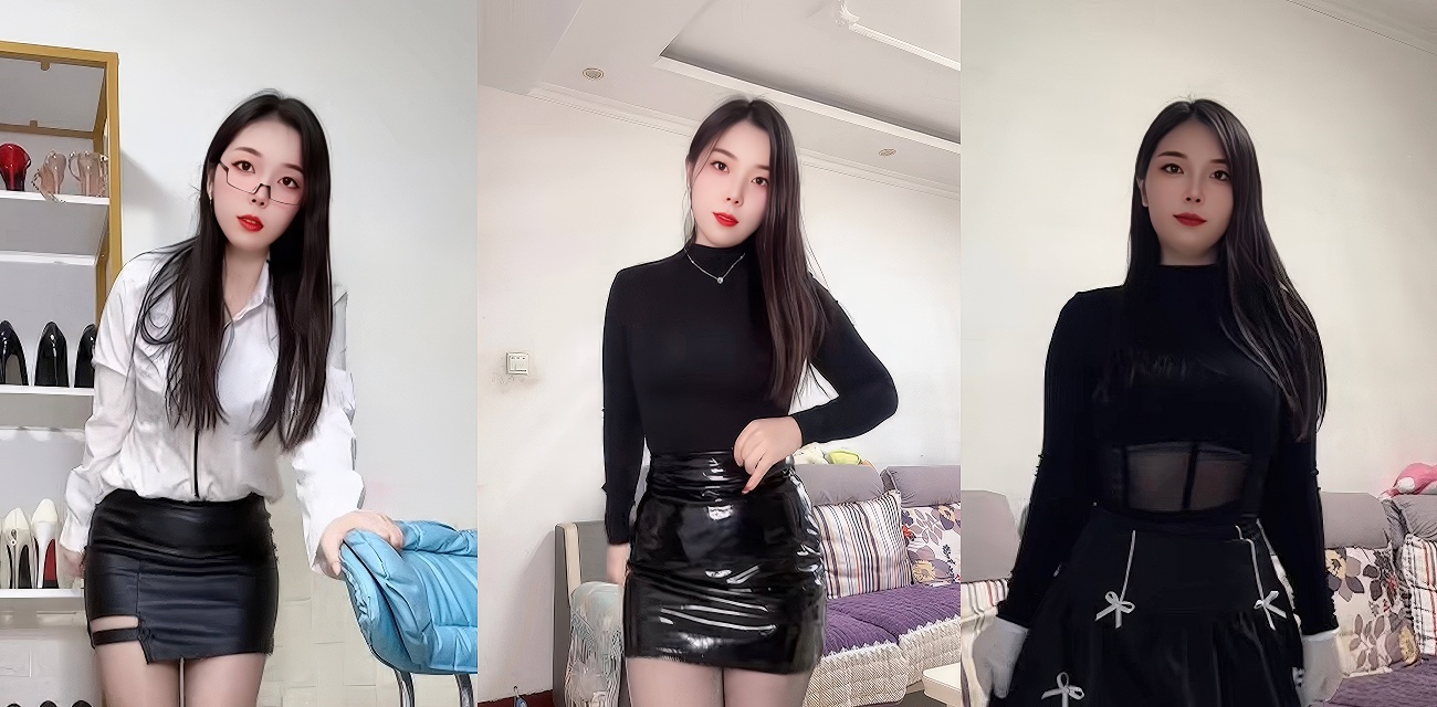 抖音网红 S御姐姐S 高价定制福利 丰腴美乳白嫩晃动 身着开裆黑丝 骚媚入魂
